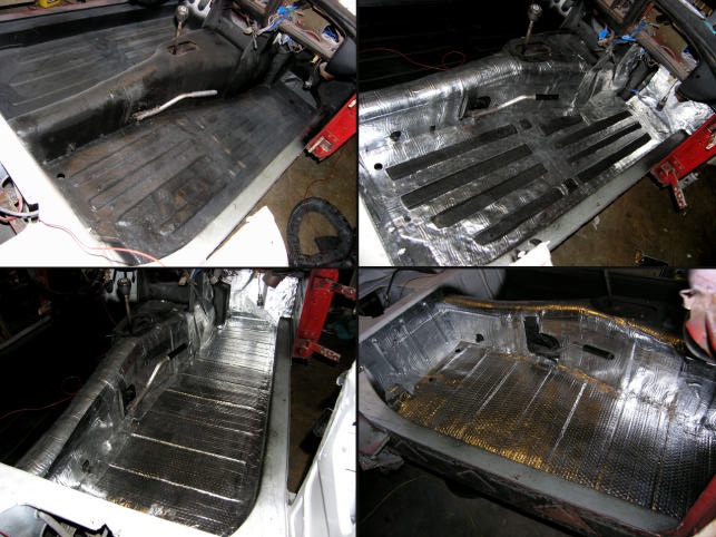 Thermal Sound Deadener Car Insulation 250 Sqft Block Automotive Heat & Sound
