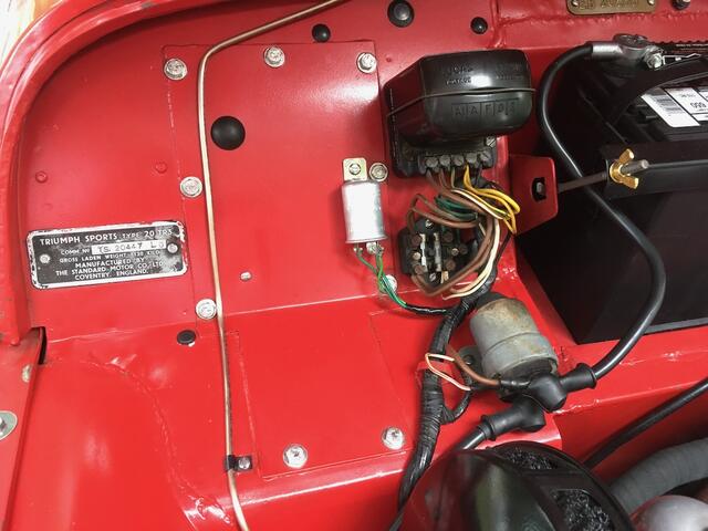 Wiring Question - What Goes Where? : TR2 & TR3 Forum : Triumph